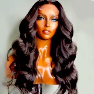Lace Front Wig 100 percent Human Hail 150 percent Density HD